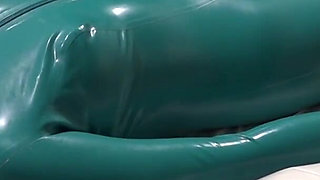 An amateur bothers a dominatrix, cum ower neck, life bug