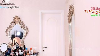 Awesome Teen With Big Boobs Dildo Masturbation