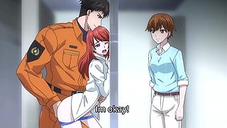 Caught in the Men's Locker Room: Pussy Fingering with Shaking Orgasm (Hentai)