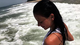 Pale amateur teen brunette Lynn Love