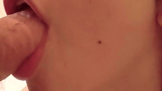 Japanese Girl First Ass Lick Mouth Piss and Cum Eat