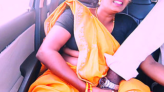 Desi Saree Maid Car Sex Telugu Dirty Talks.