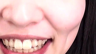 The Dry Mouth and Tongue of Soyo Higashiyama in Extreme Close-up