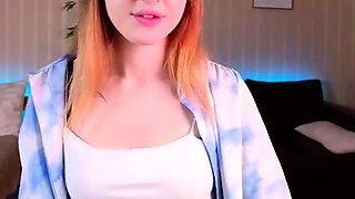 Amateur cougar MILF with small boobs is jerking cock