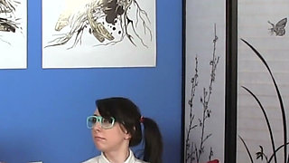 Cherry Morgan & Dakota Charms - Virgin Geek Handjob