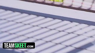 Inexperienced Arab Teen 18+ Lets Her Best Friend Cover Her Hijab With Love After A Passionate Sex Session