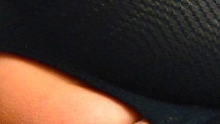 Sex Machine Fucking Chubby MILF in Torn Pantyhose