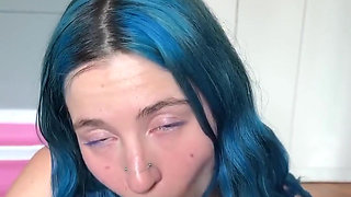 Thongs Try on to Turn You on Before Sucking Your Cock