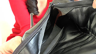 Sniffing Leather Feet and Smelling Inside Leather Boots, the Scent of Your Mistress, Lady Victoria Valente