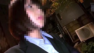 Japanese fingered dildo toyed