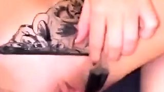 Close up fuck girl in big cock