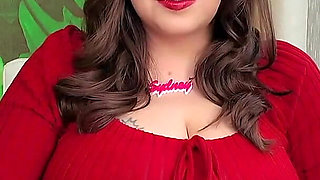 Counselor Takes Control of Your Lipstick Addiction - Busty Counselor Sydney Screams Gives You a Sexy Red Lipstick JOI as She Blo