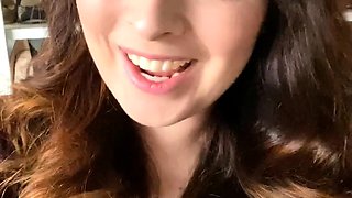 Pregnant Redhead Webcam Masturbation
