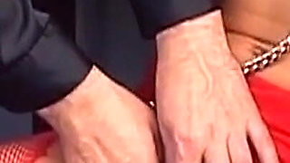 Mature Brunette MILF Bound for Nipple Clamp Play