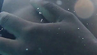 Unique Underwater Shots of Two Black Lesbians
