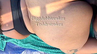 BBW Takes Pounding at Beach