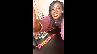 Mukbang Eating  Brazilian Food While Talking About My Goals (Come Chill With Me)