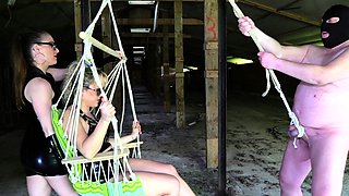Femdom fetish threesome oral and fuck