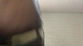 Ass hanging off her tights I think she wants to fuck