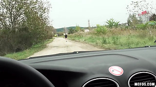 Stranded Teens - R'ussian Alessandra Jane Blows Thomas & Gets Fucked in a Car Before a POV Facial Conclusion