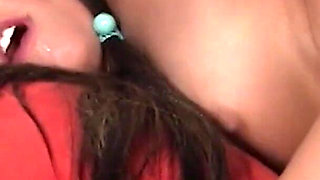 Hot teen Taisa Banx teases guy with big dick and fucks