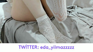 FOOT- FOOT FETISH- TURKISH FOOT- TURKISH FOOT FETISH- SOCKS- STOCKINGS FETISH- SHORT SOCKS- WHITE SOCKS- TURKISH MILF- TURKISH PORN- TURKISH OWNER