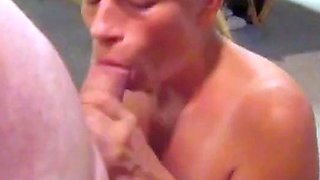 Saturday Night Fun Mature Blowjob Queen