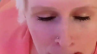 CFNM Blowjob and Cum Swallowing