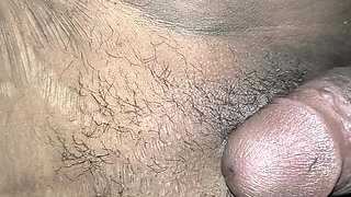 Inserted black land into his tight pussy