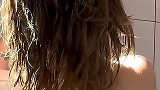 Hair Wash and Masturbate