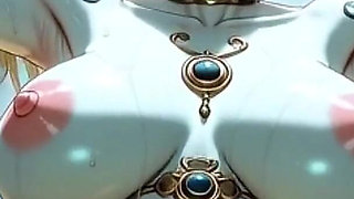 95 My Floral Girlfriend Doing Sexy Pose (ai Animation)