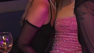 Lesbian Orgy in the Middle of Dinner We Eat Each Other's Pussies While Everyone Else Is Looking the Other Way!