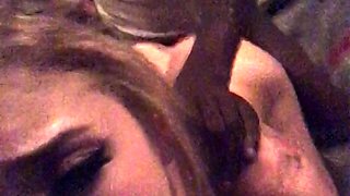 Blonde amateur milf does anal on pov camera 21
