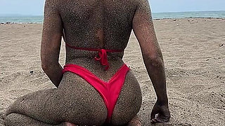 Buried in the Sand & Beach Yoga - Double the Show
