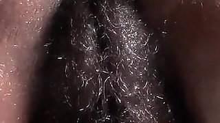 Sexy Hairy Black Pussy All in Your Face