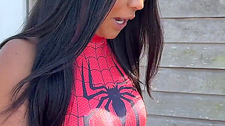 Courtney Caught in a Bondage Web 4K