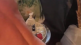 Domslut Fingers and Pegs Her Sissy Slut with Strapon Dildo, Redboy9, Mrhankeystoys Harness by Carmen