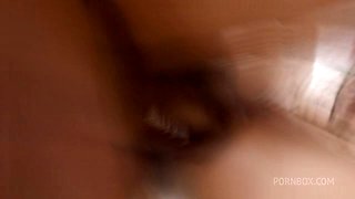 Manhandle, Ivanna James, 4on1, BBC, Anal and No Pussy, DAP, Cum