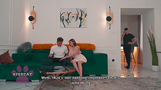 Dont Shout Husband Catches Step Stepdad with Step Stepdaughter and Joins in FMM Mrcat Matthew Meier