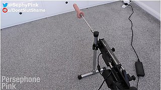 Sephys Sex Toy Review: Hismith Fuck Machine Persephone Pink 10% Off Code: Fq1yjuvy