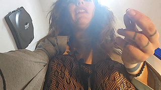 Giantess! I'll make you small and then I'll get my revenge on you!