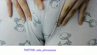Cameltoe- Swollen Pussy- Masturbate with Pajamas