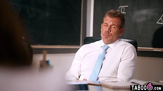 Detention teenage bootie slapping discipline