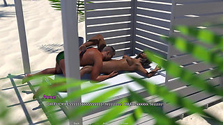 Tacos: Cuckold Husband Watches His Wife Dry Balls Filled with Cum on the Beach Ended with Very Big Cum Explosion - Episode 79