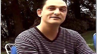 Trashy Housewife Gets Swinger Sex Outdoors For Arousement