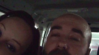 British brunette young amateur blowjob