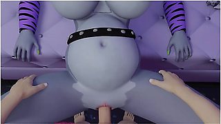 White Guy Fuck Pussy A Pregnant Roxanne Wolf Missionary Position Five Nights At Freddys Creampie