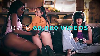 ALL GIRL MASSAGE - Sexy Masseuse Whitney Wright Releases Tensions On Clients Pussy