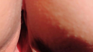 Rearview thick meaty gaping cunt .