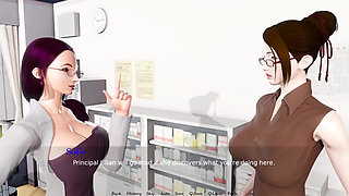 Watching a Hot MILF Shower- Bound by Lust #2- Gameplay